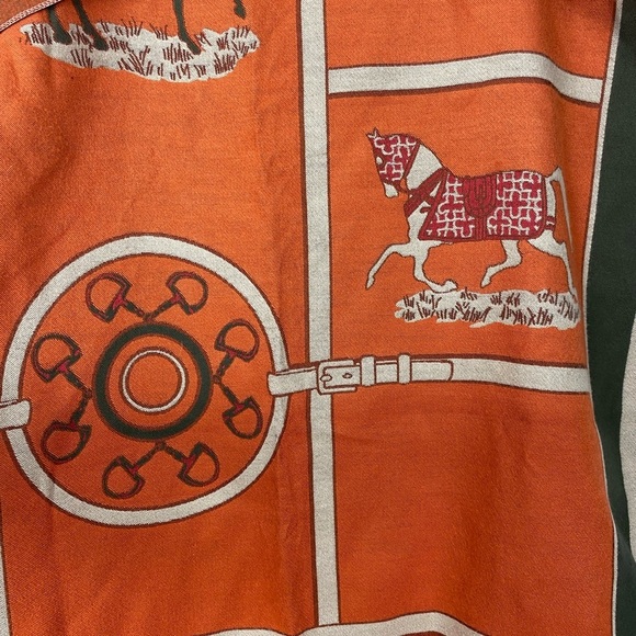 Equestrian themed pashmina designer inspired - Picture 9 of 10